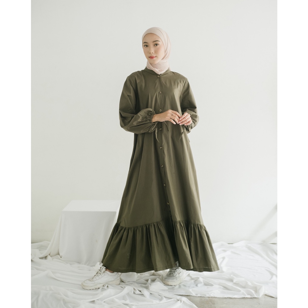 Myrubylicious ACADIA MAXI DRESS-ARMY