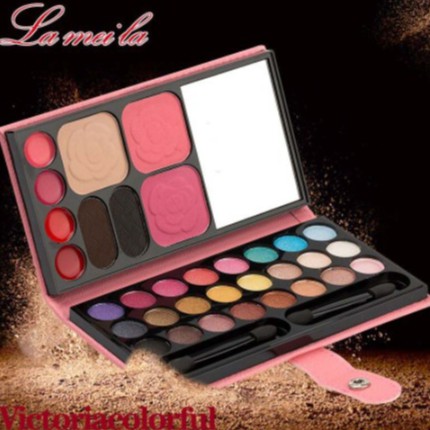 Lameila Palette Eyeshadow 33 Warna Kombinasi DJ 3557