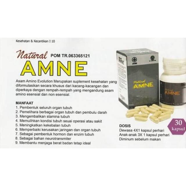 Natural AMNE NASA penggemuk badan obat magh