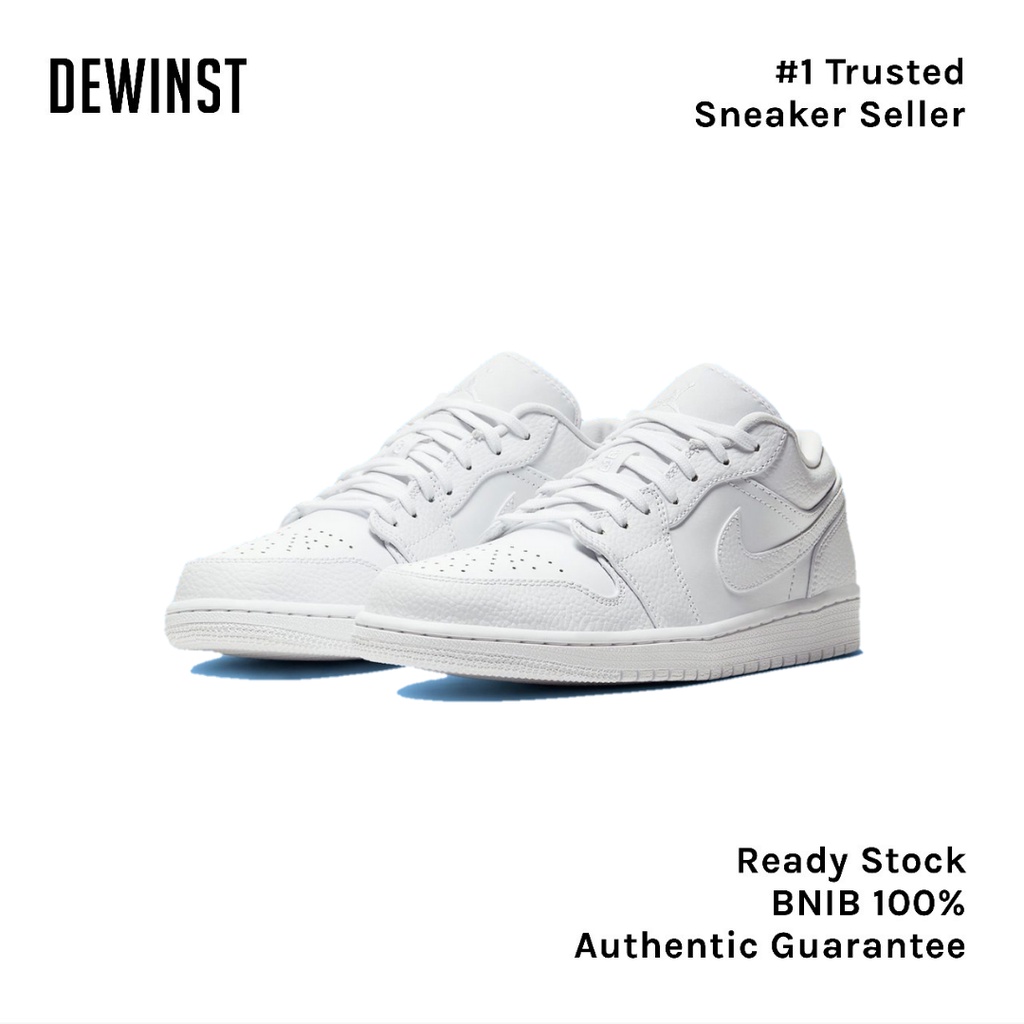 AIR JORDAN 1 LOW 'Triple White