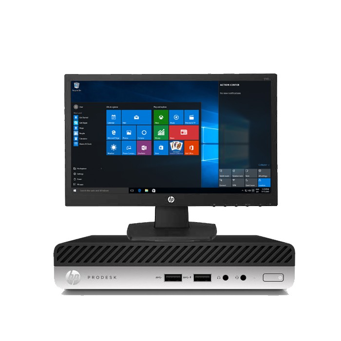 PC HP ProDesk 400 G4-87PA - Intel Core i7-8700 - 8GB - 1TB - NoDVD - Windows 10 pro