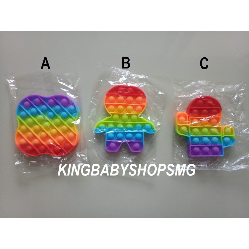Pop It Rainbow Mainan Anak