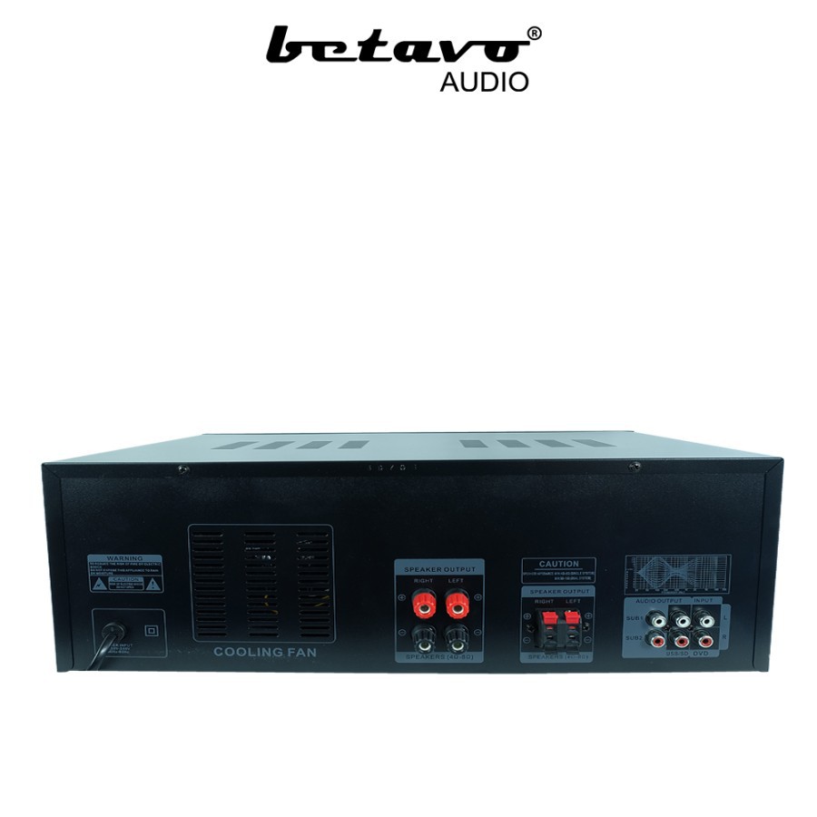 AMPLI POWER KARAOKE BETAVO ZX-3970 B PROFESSIONAL AMPLIFIER BLUETOOTH