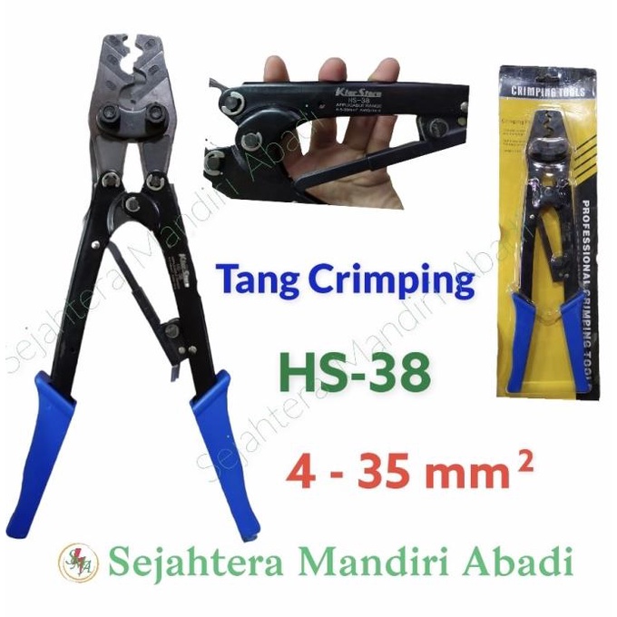 Tang Crimping HS38 Crimping Tool Tang Press Skun 4mm - 35mm --NEW--