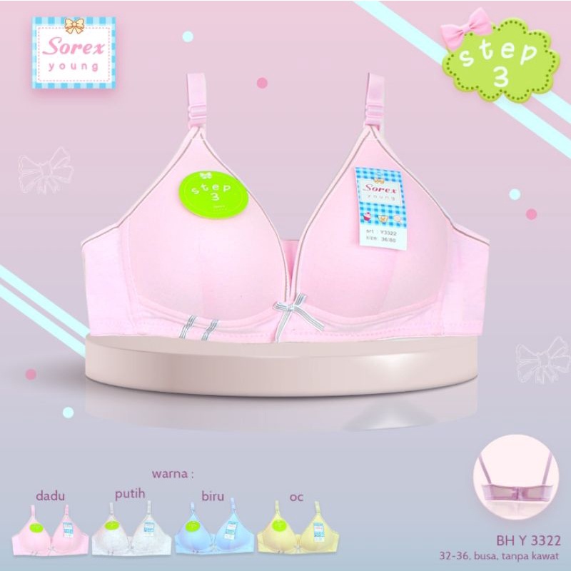 BH REMAJA BRA SOREX Y3322 STEP 3
