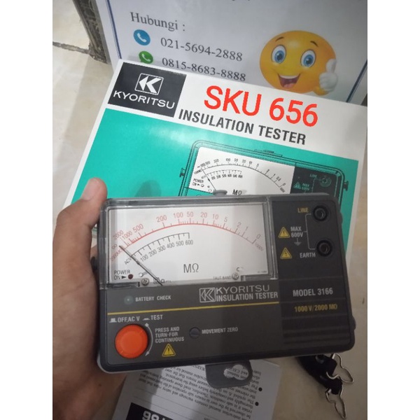 KYORITSU Insulation Tester 3166