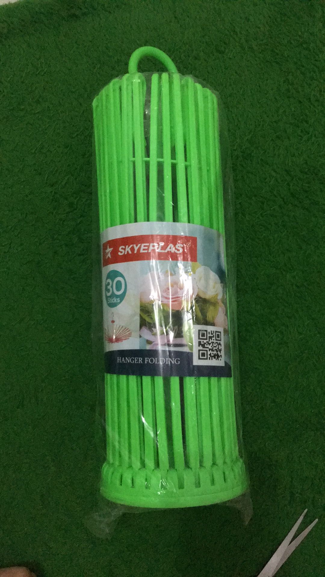 Folding Hanger 30 Sticks / Hanger Baju Bayi / Hanger Baju Lipat