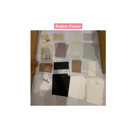 

kertas surat + amplop - love letter - SET A