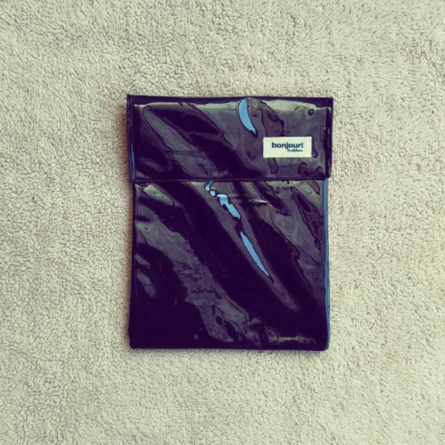 

Black canvas booksleeve waterproof
