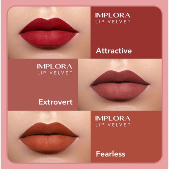 BELLA - [ IMPLORA ] LIP VELVET MATTE CREAM | SMOOTH &amp; LIGHT ORIGINAL