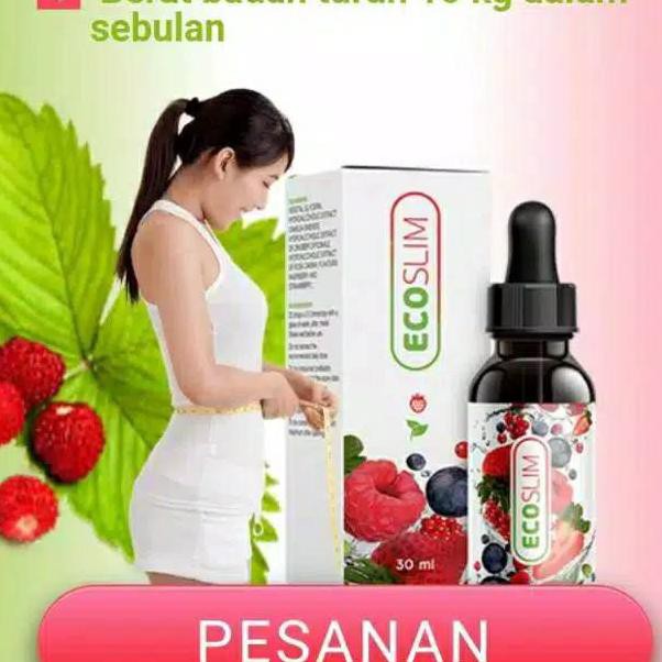 JUAL OBAT ECOSLIM ASLI | TETES HERBAL ECO SLIM DIET PELANGSING TUBUH