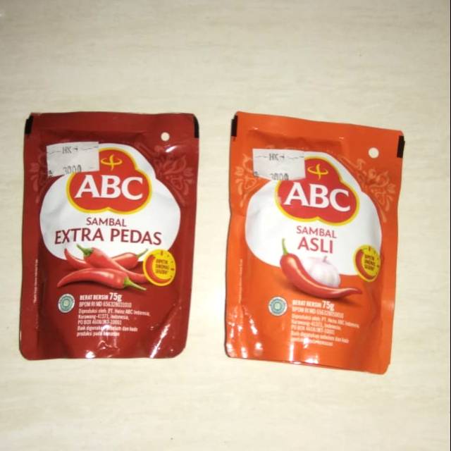 

ABC Saos Sambal 75gr