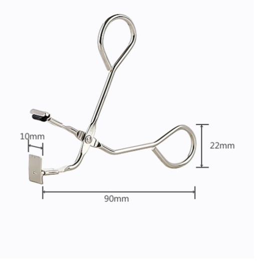 S Curl Eyelash Curler -  Mini Eyelash Curler Handle Partial Eye Lashes Curling Clip Makeup Tool - Penjepit Bulumata