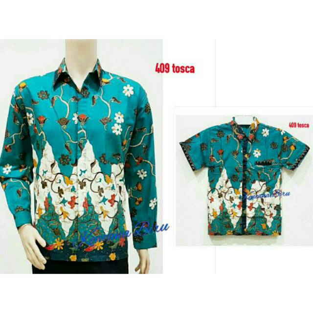 Paling Murah 409 Tosca Couple Kemeja Batik Anak 2 -12 Thn /dewasa M-xxl m936VYc0M8g0J