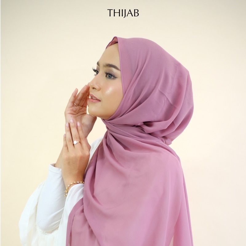 PASHMINA CERUTI BABYDOLL DUSTY PURPLE