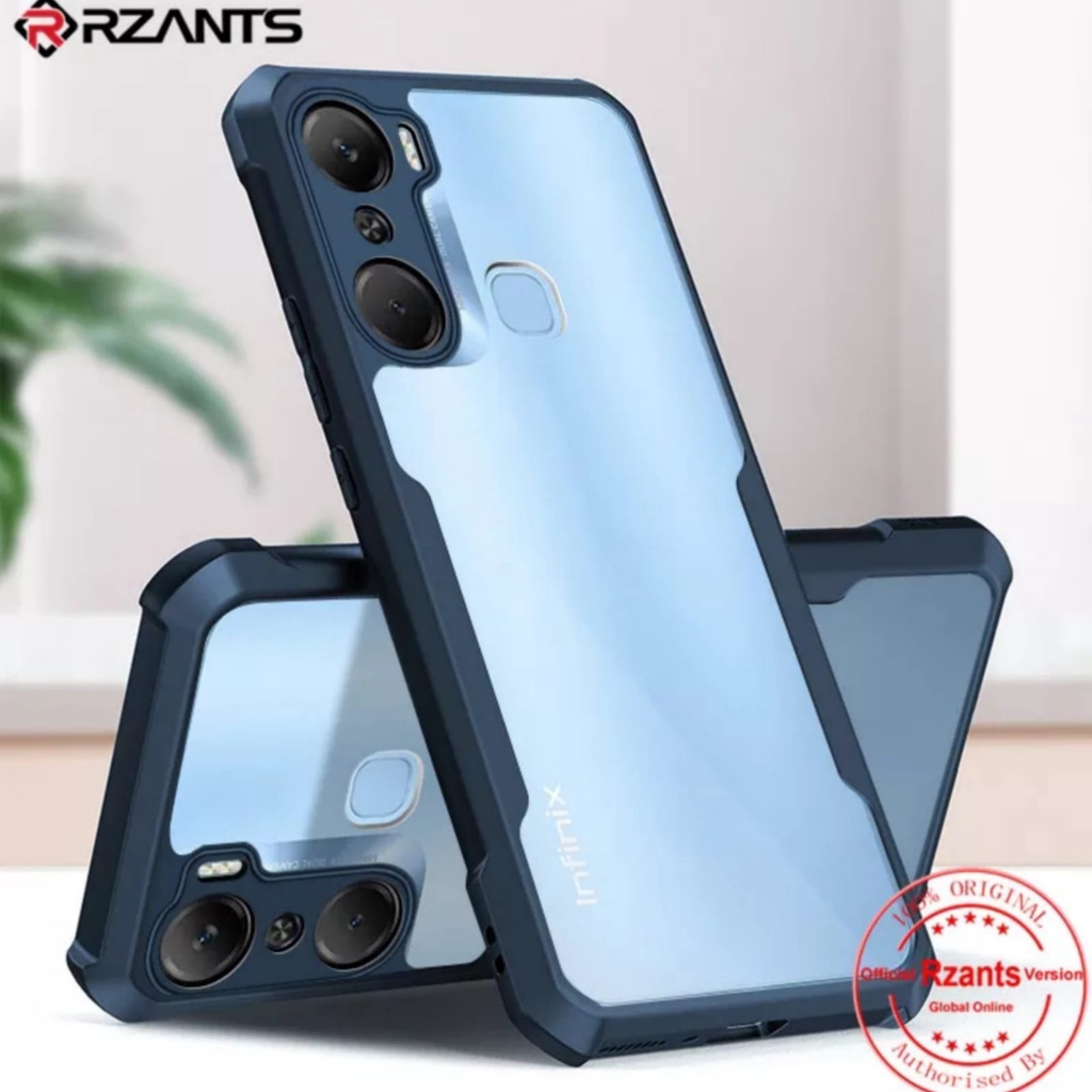 PROMO Case Infinix Hot 12 Pro Case Fusion Armor Transparant Shockproof Premium Casing Hot 12 Pro