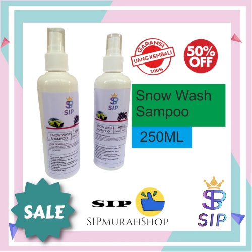 (COD) Magic Shampoo Salju, Snow Wash Car, Shampoo Mobil &amp; Motor Premium Busa Melimpah