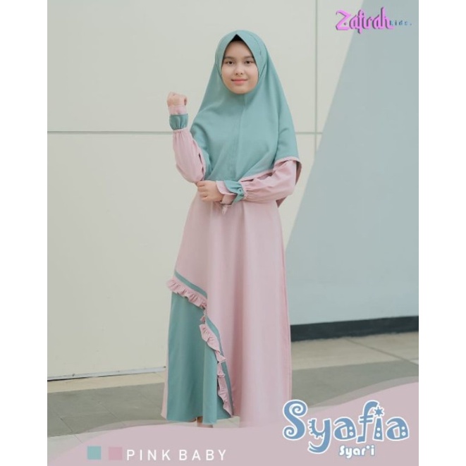 Gamis Syari Anak  Ori Zafirah Kids