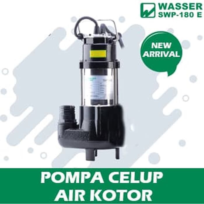 POMPA CELUP AIR KOTOR BANJIR WASSER SWP180E SWP 180 E Submersible Pump