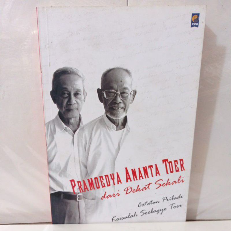 Pramoedya Ananta Toer dari dekat sekali buku ORIGINAL