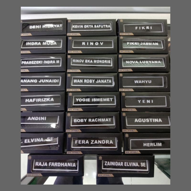 

papan nama pdh 3 d papan nama pdh timbul
