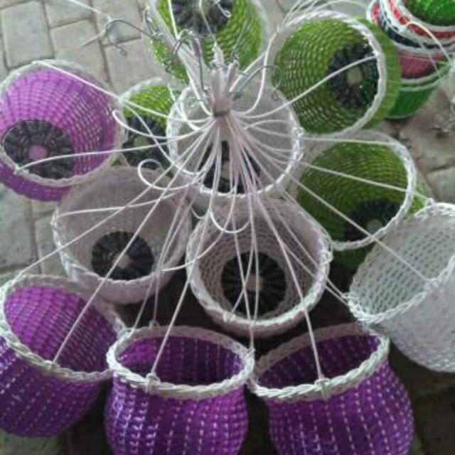 Promo Pot Gantung /Pot Rotan sintetis
