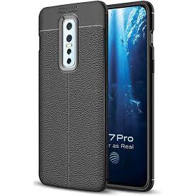 Case Vivo V17 Pro AutoFocus Carbon Silikon Leather