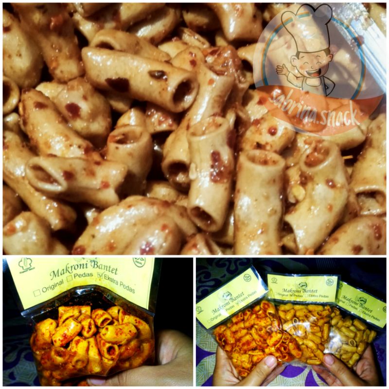 

#MAKRONIBANTET 3varian (gurih_pedas_pedas gila)