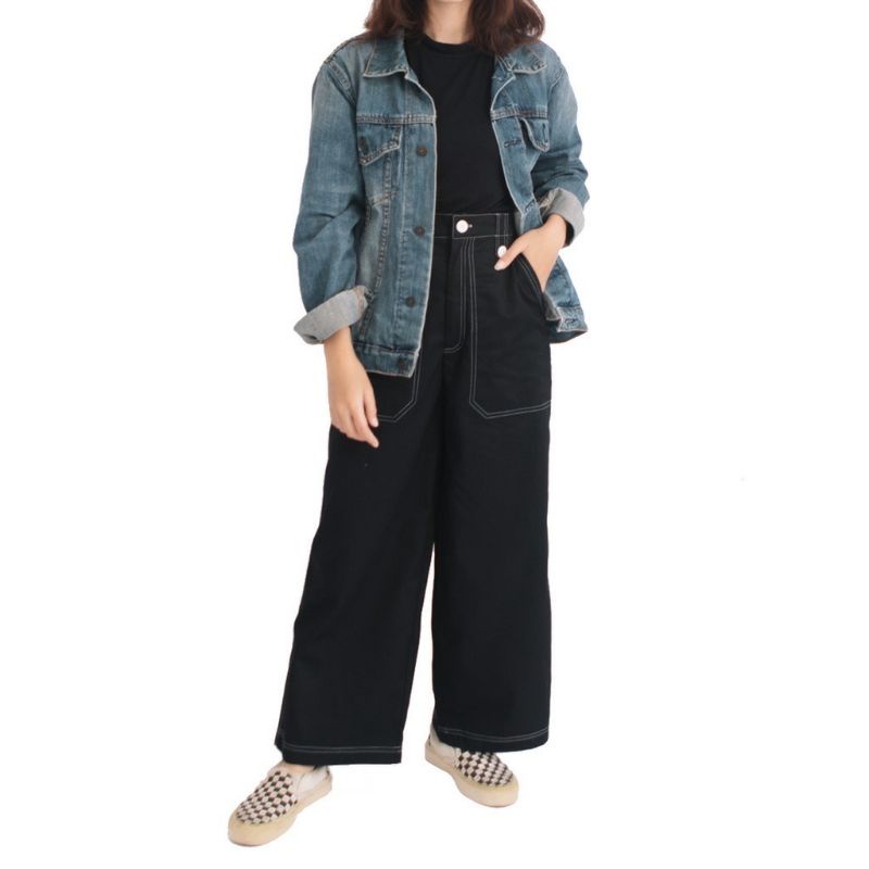 Fin Pants - Celana Highwaist by Dizayn dizayn.id