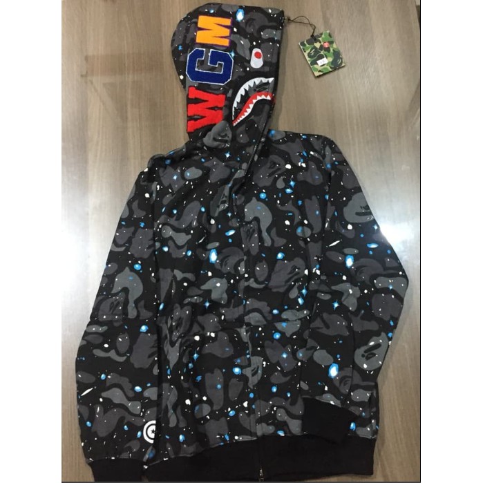 jaket bape hoodie