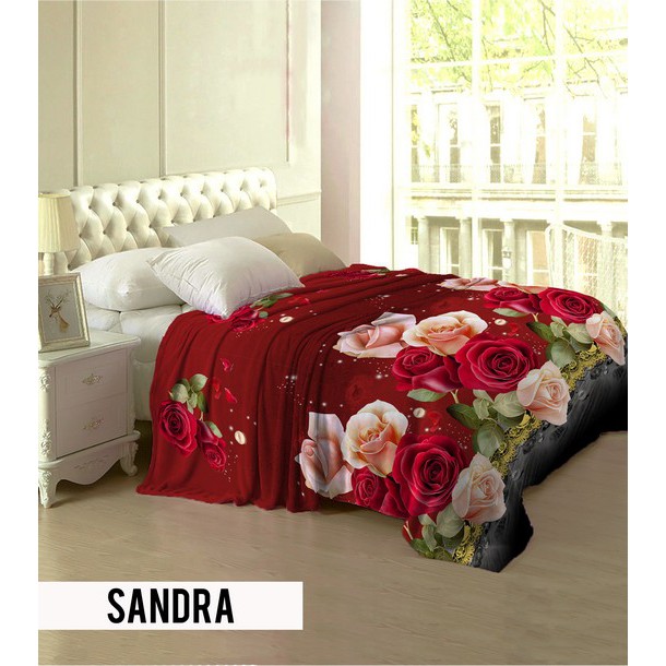 Sprei Lady Rose 180x200 (No.1) - Sandra