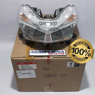 Lampu Reflektor Depan Vario Vario Esp Led Ori Ahm Original Honda Shopee