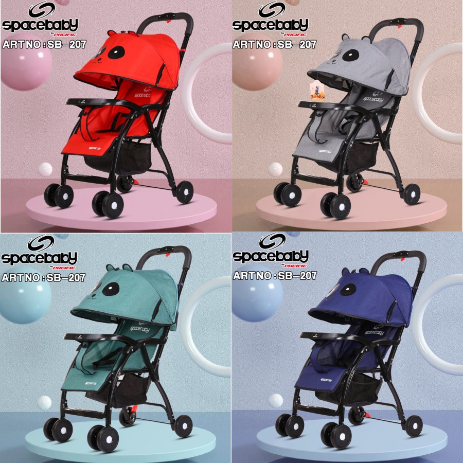 Jual SPACE BABY Stroller SB 204 SB 207 SB 214 Kereta Dorong Bayi ...