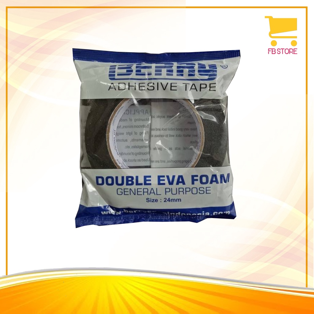 

Double Eva Foam Tape Berry 24mm