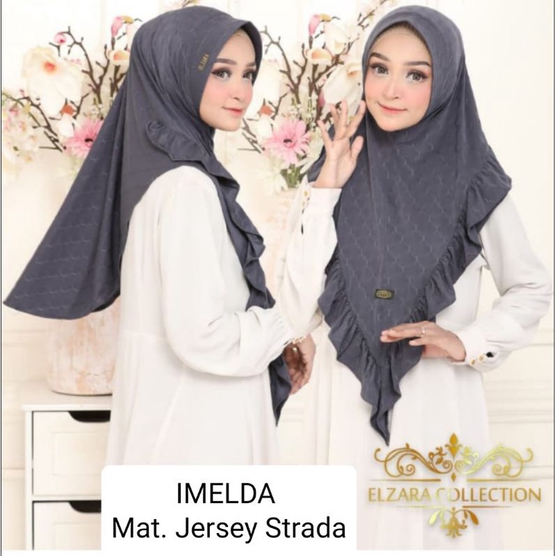 JILBAB KERUDUNG IMELDA ORI ELZARA HIJAB