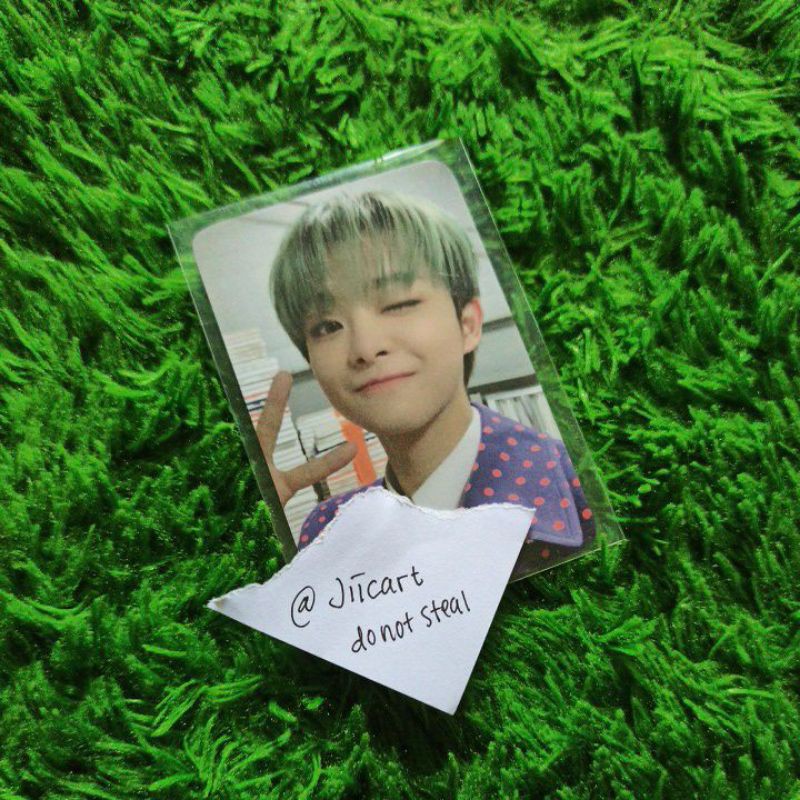 [OFFICIAL] PHOTOCARD OFFICIAL FANSIGN FS KTOWN JIHOON TREASURE Rare