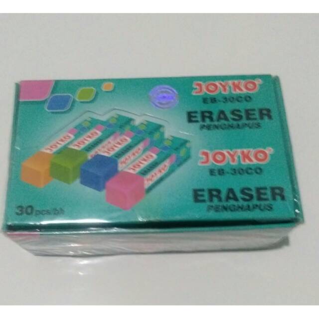 

Penghapus joyko colourfull EB 30 CO (4 warna)
