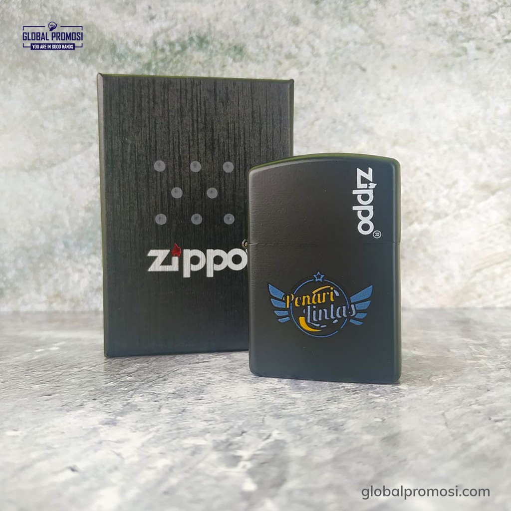 Zippo Premium Custom Print UV Full Warna Gradasi Souvenir/Promosi/Hadiah Design Suka2