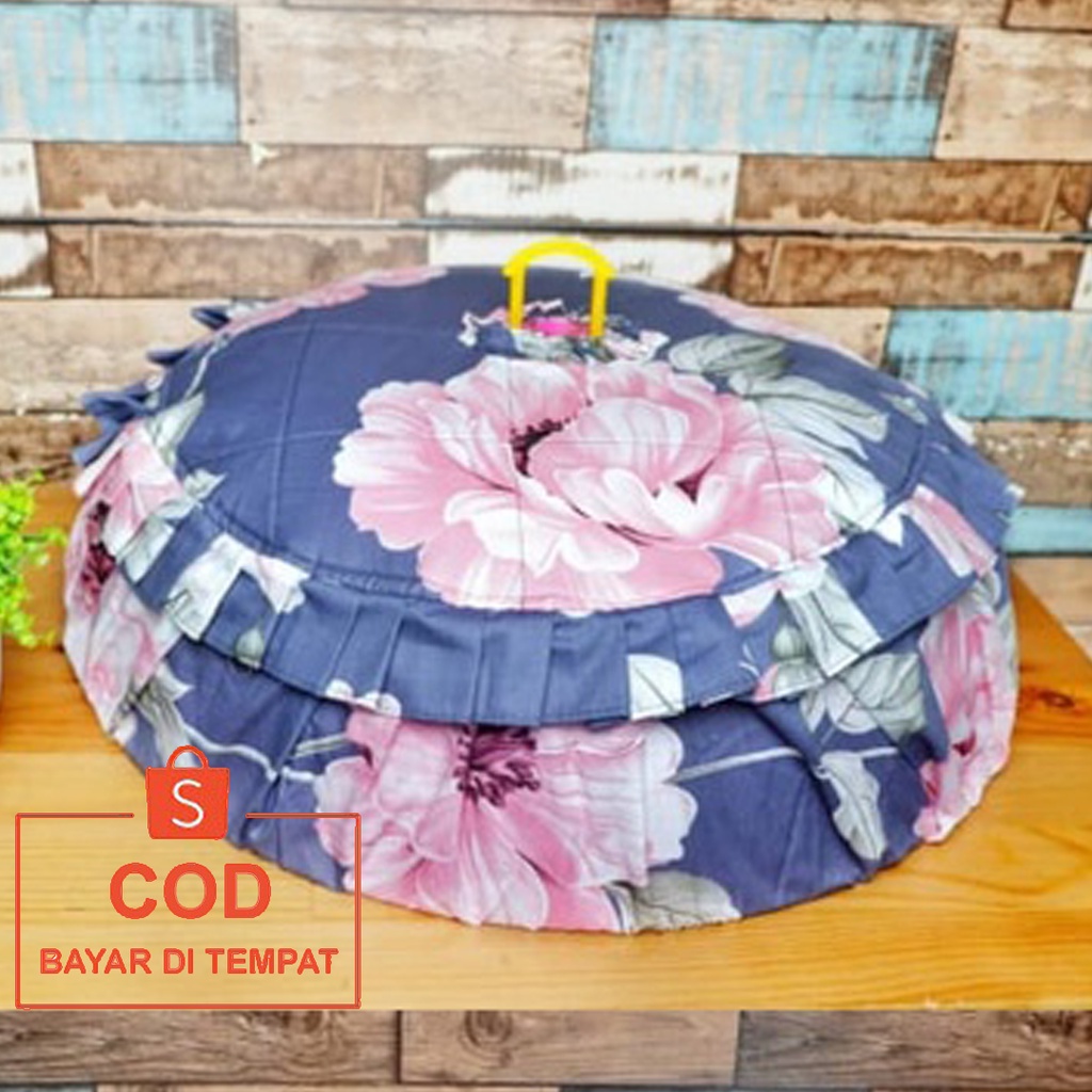 ✅COD SARUNG TUDUNG SAJI BULAT BAHAN KAIN KATUN UKURAN BESAR 60 CM