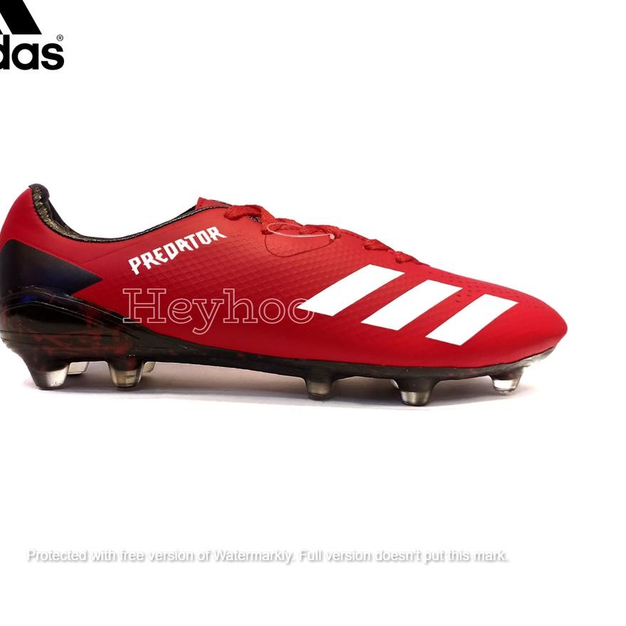 BISA  / SEPATU BOLA ADIDAS PREDATOR SOL BENING MERAH Grade Original ..