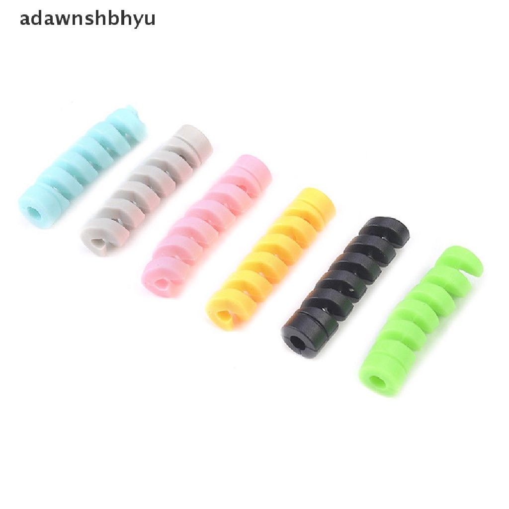 Adawnshbhyu Pelindung Kabel Bobbin Winder Data Line Case Tali Spring Twine Protection