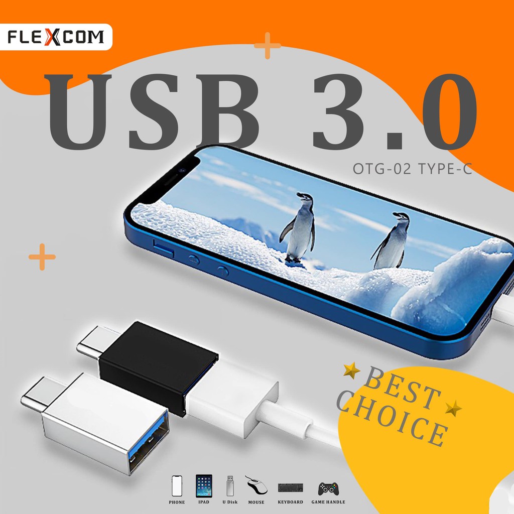 OTG FLECO METAL Type C - Micro / USB 3.0 / OTG Adapter