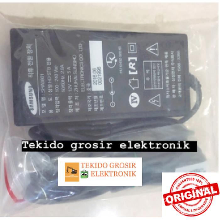 ADAPTOR 12V 5A ADAPTOR SAMSUNG 5A 12V