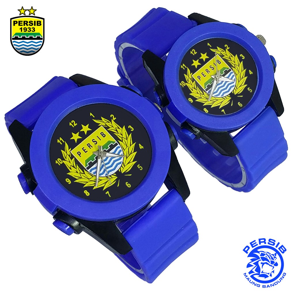 [NEW ITEM] Limited Edition Jam Persib Tali Biru #PersibSayapHitam