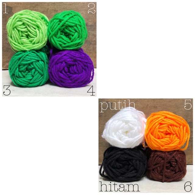 Benang Rajut Akrilik Kinlon