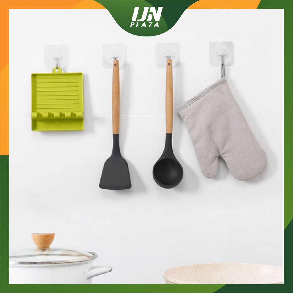 ❤ IJN ❤ Holder Spatula C37 Rak Sendok/Sumpit/Tutup Panci Tempat Tatakan Peralatan Masak Rak Dapur