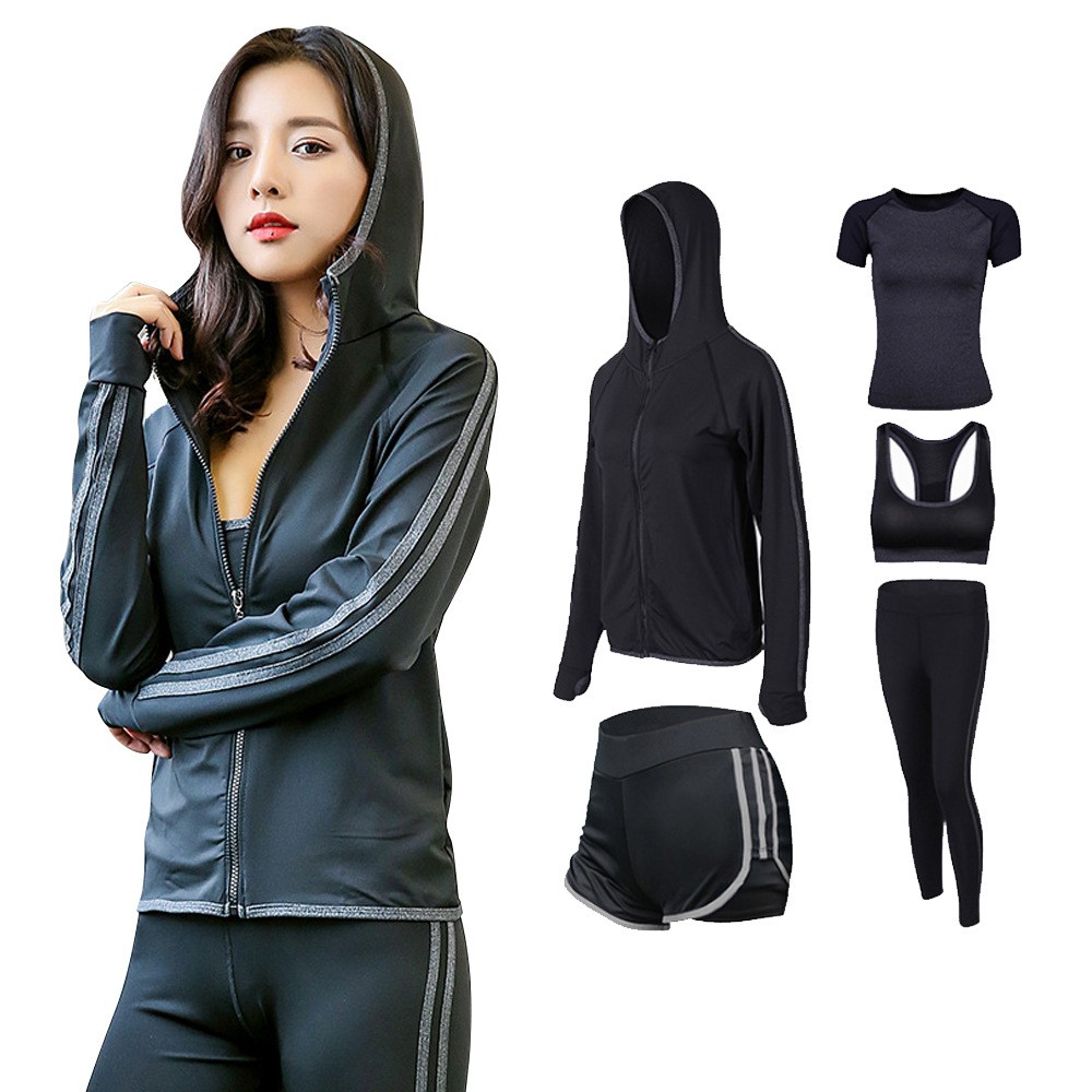 INDORETAIL | Olahraga & Outdoor | Gym & Fitness | Alat Fitness 2018 Baru Yoga Set Wanita Gym