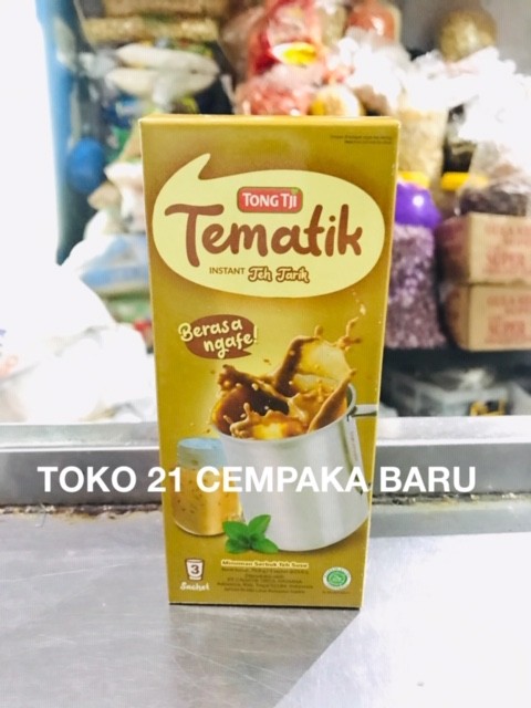 

Tong Tji Tematik Rasa TEH TARIK 1 BOX isi 3 sachet |Tong Tji Tea Murah