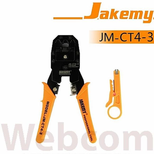 Jakemy Crimping Tool LAN Network Cable RJ45 / RJ-11 Set Crimper