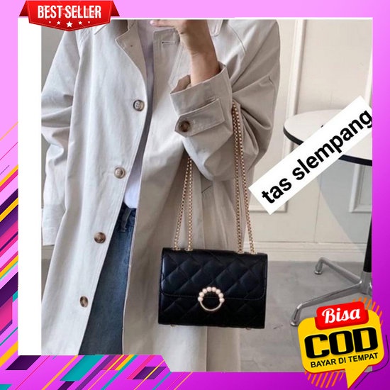 Tas Selempang Wanita Cewek Fashion Kondangan Murah Remaja Main Slempang Terbaru Kekinian Import Mura